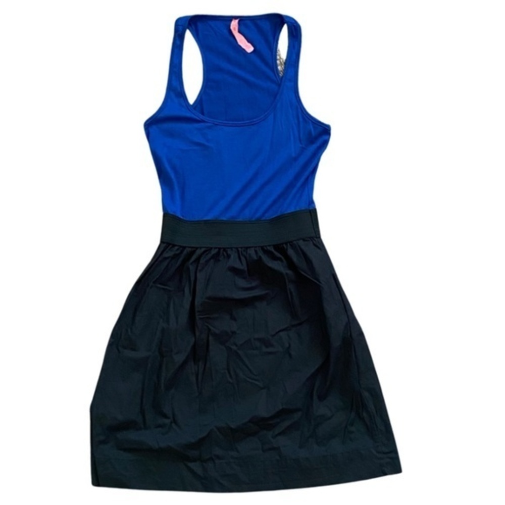 Colorblock Empire Racerback Tank Mini Dress Small S